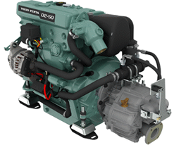 Volvo Penta D2-50 MS25L marine diesel engine 50hp
